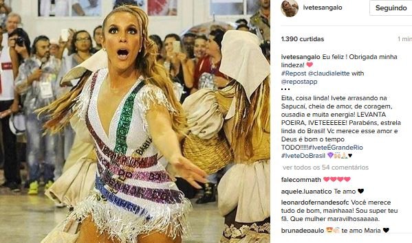 Ivete Sangalo (Foto: Instagram / Reprodução)