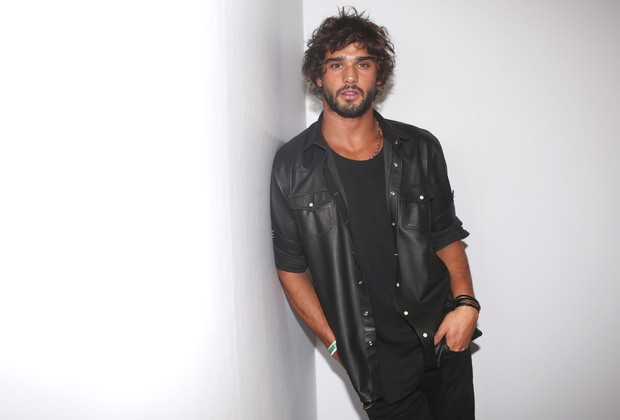 Marlon Teixeira na SPFW (Foto: Iwi Onodera / EGO)