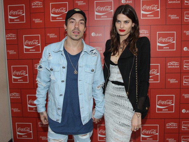 Di Ferrero e Isabeli Fontana em festa em São Paulo (Foto: Amauri Nehn/ Brazil News)