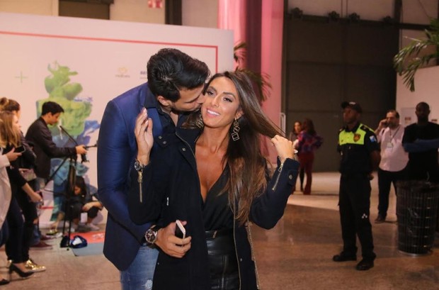 Marcelo Bimbi e Nicole Bahls (Foto: Daniel Pinheiro/AgNews)