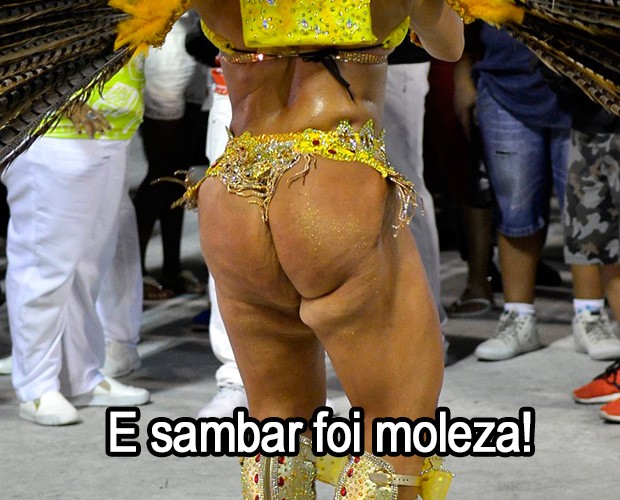 Todo carnaval tem seu fim (Foto: EGO)