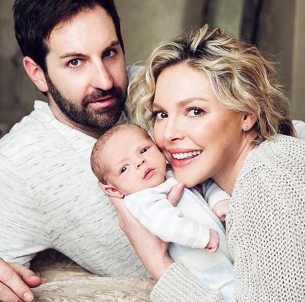 Katherine Heigl mostra o rostinho do filho (Foto: reprodução/instagram)