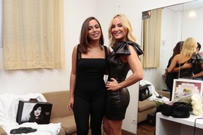 Anitta e Claudia Leitte (Foto: Rafael Cusato / EGO)