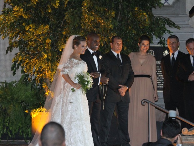 Casamento de Fernanda Souza e Thiaguinho (Foto: Paduardo/AgNews)