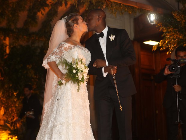 Fernanda Souza e Thiaguinho (Foto: Iwi Onodera / Ego)