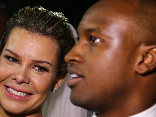 Casamento de Fernanda Souza e Thiaguinho (Foto: Manuela Scarpa e Amauri Nehn/Photo Rio News)