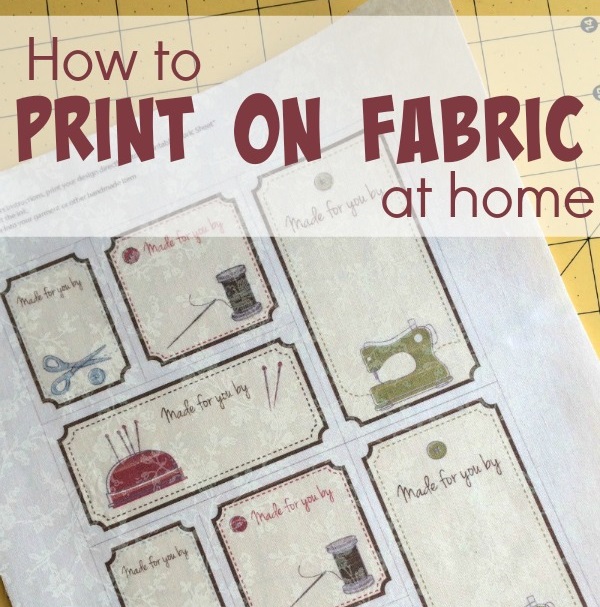 Tutorial: 4 ways to print fabric on your home printer