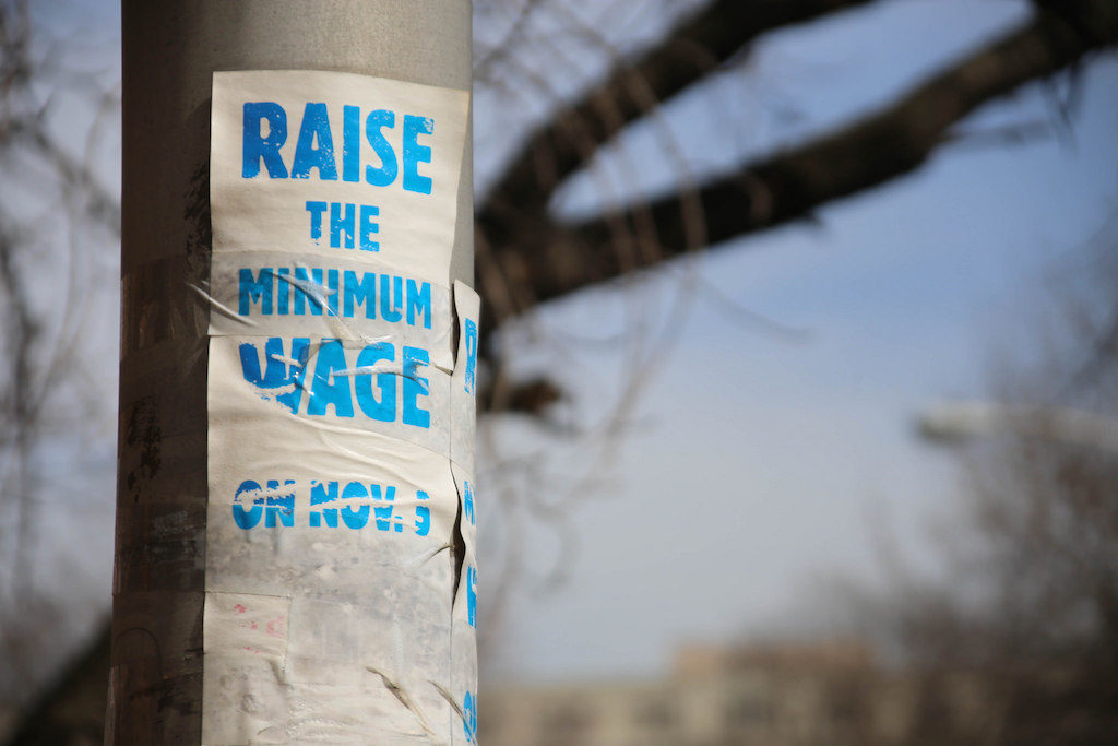 Raise the minimum wage fight in six states