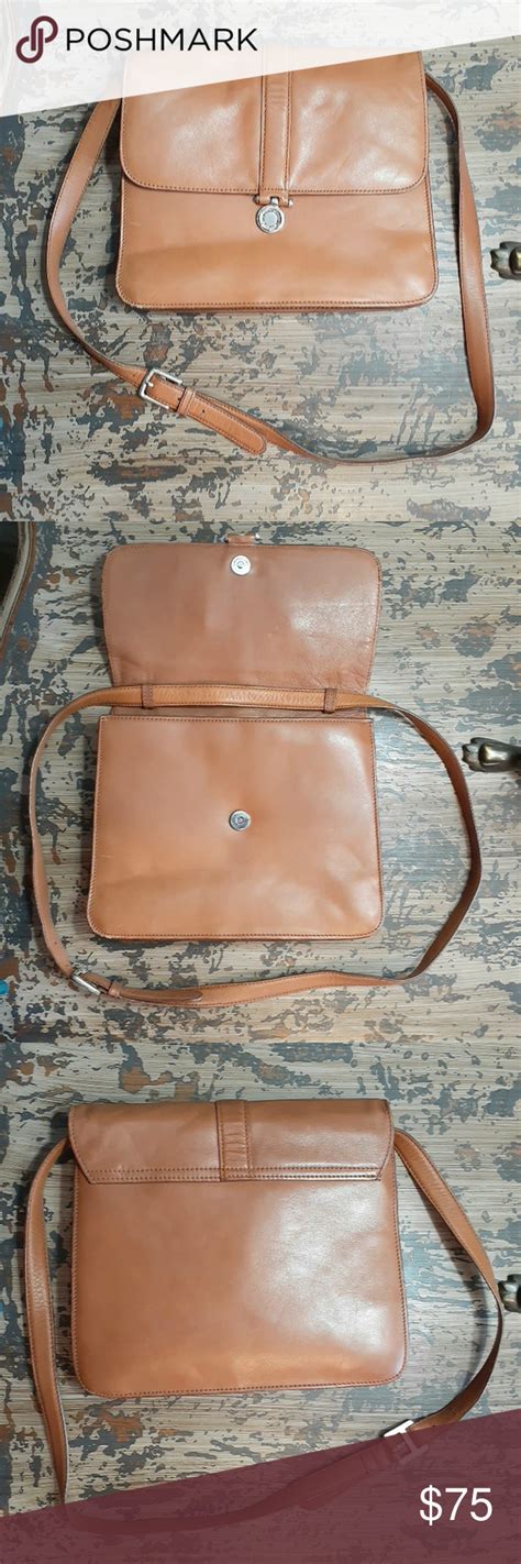 Vintage Ralph Lauren Leather Saddle Bag