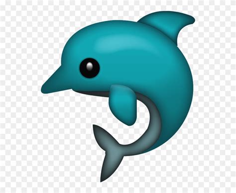 Dolphin Emoji Clipart (#3788387) - PinClipart