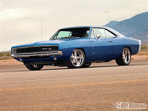 Dodge Charger RT 1968 Blue Alaska - Muscle car