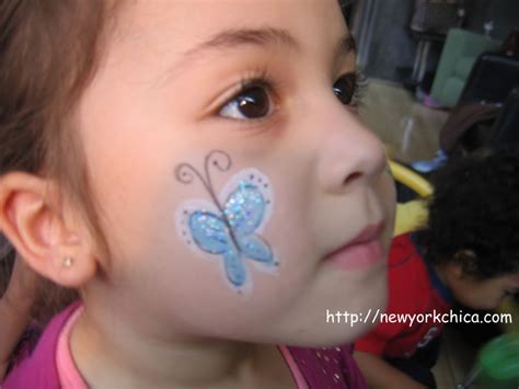 Butterfly Face Paint Cheek