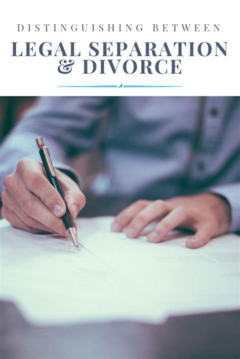 Distinguishing Between Legal Separation & Divorce - Santucci Family Law