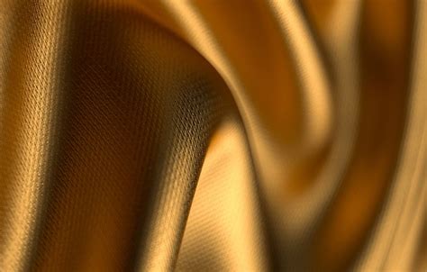 Wallpaper background, gold, silk, fabric, golden, gold, gold, texture, background, silk, wave ...