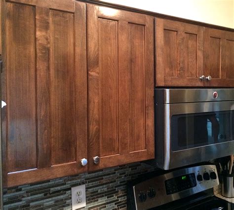 Maple Cabinets Stained Walnut Project Gallery Classic Refinishers