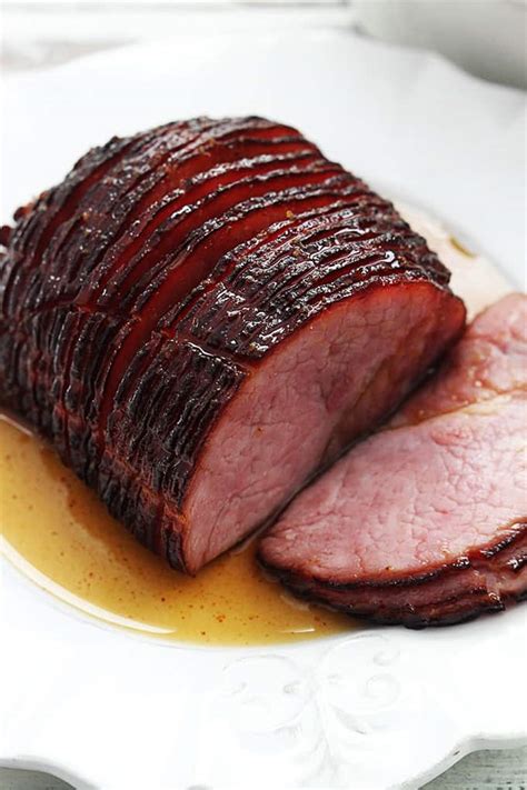 Slow Cooker Glazed Ham | Creme De La Crumb