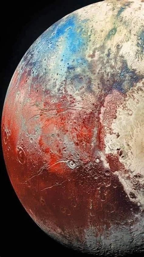 Enhanced images of planet pluto courtesy of nasa s new horizons mission – Artofit