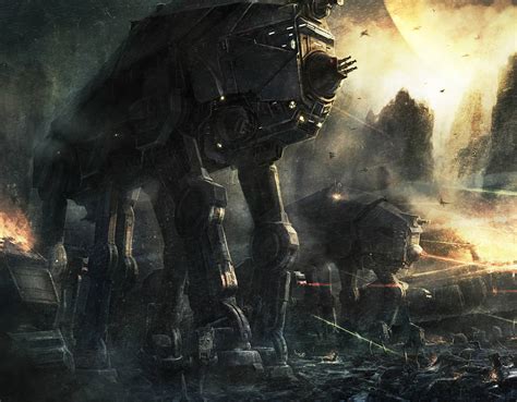 Imperial_Walker_by_Radojavor | Coolvibe - Digital ArtCoolvibe – Digital Art