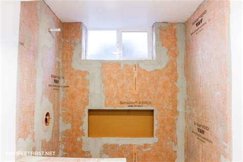 Schluter Kerdi Shower Pan Installation | Pictures of Bathroom Vanities and Mirrors