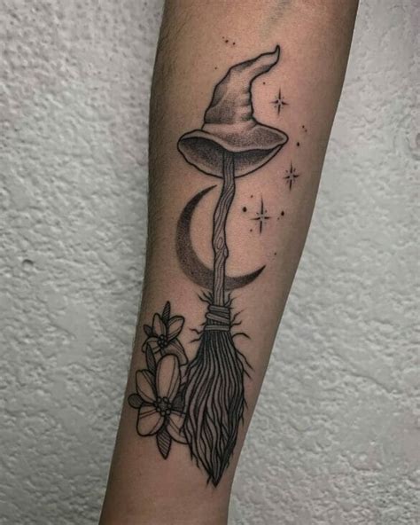 101 Best Witch Broom Tattoo Ideas That Will Blow Your Mind! - Outsons