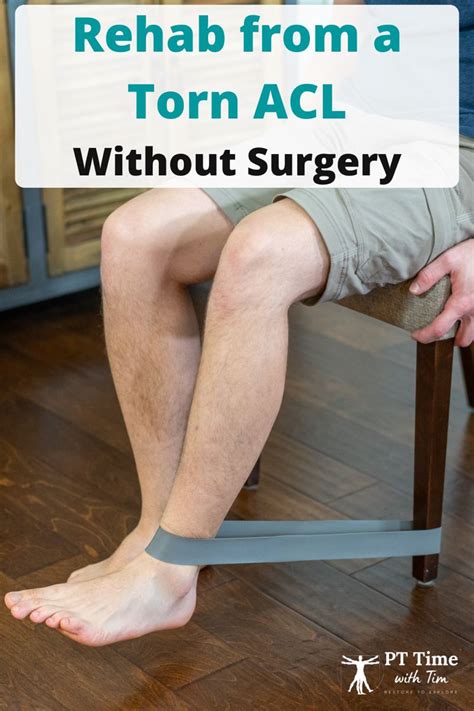 8 Best ACL Rehab Exercises - Without Surgery