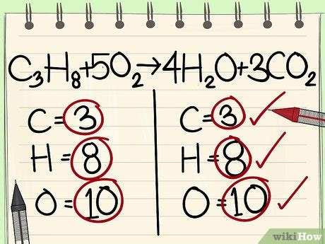 How to Balance Chemical Equations: 11 Steps (with Pictures)