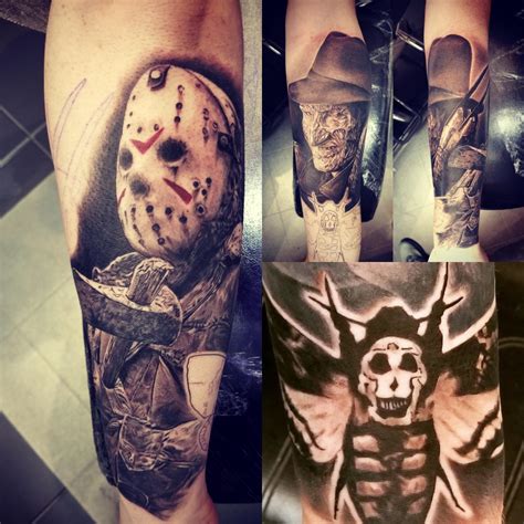 Discover 71+ horror sleeve tattoo arm super hot - in.cdgdbentre