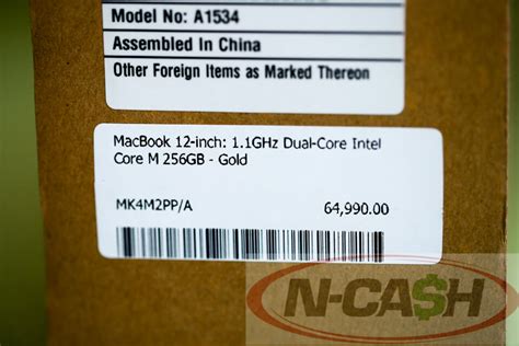 Brand New 12-inch Macbook Retina Gold for Sale | N-Cash