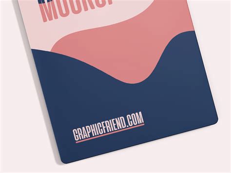 Free ID Badge Mockup • graphicfriend.com