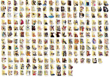 Done! Anime folder icon megapack! (200+ Icons) (DL In Comments + Photos) : r/anime