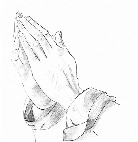 Praying hands clipart 7 - WikiClipArt