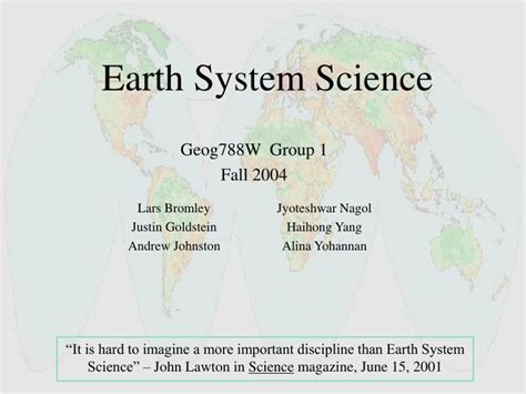 PPT - Earth System Science PowerPoint Presentation, free download - ID:5373896