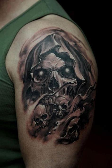 100 Awesome Skull Tattoo Designs | Art and Design