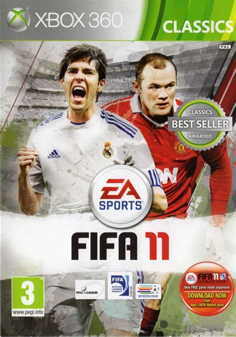 FIFA Soccer 11 (2010) Xbox 360 box cover art - MobyGames