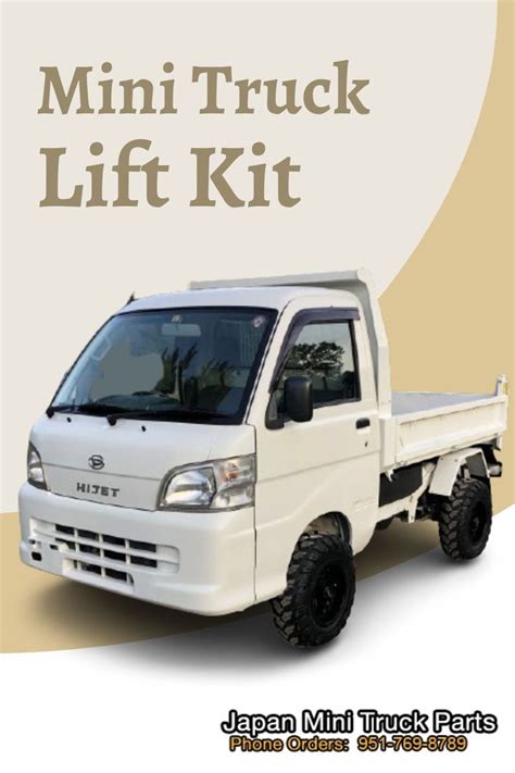 Mini Truck Lift Kit in 2021 | Truck lift kits, Lift kits, Mini trucks