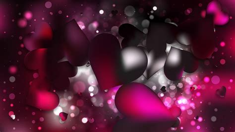 Black and Pink Heart Wallpapers - Top Free Black and Pink Heart Backgrounds - WallpaperAccess