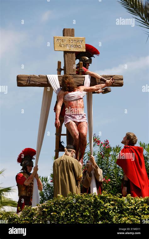 Holy Land Experience : Crucifixion Stock Photo: 69905389 - Alamy