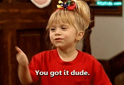 michelle tanner tv show quote gif | WiffleGif