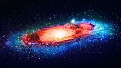 HD wallpaper: andromeda, galaxy, universe, space, andromeda galaxy, astronomical object ...