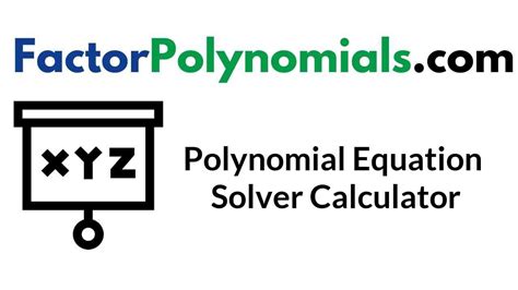 Polynomial equation solver calculator | free online polynomial equation tool