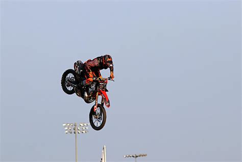 Dirt Bike Stunts - In The Air XX Photograph by Debbie Oppermann - Fine Art America