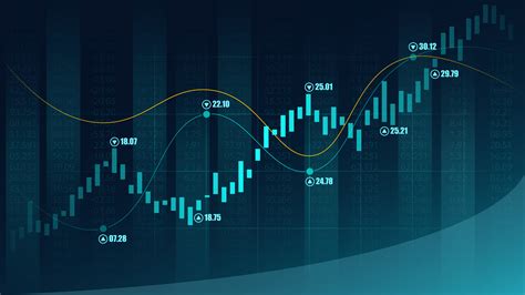 Stock market or forex trading graph in graphic concept 557107 Vector ...