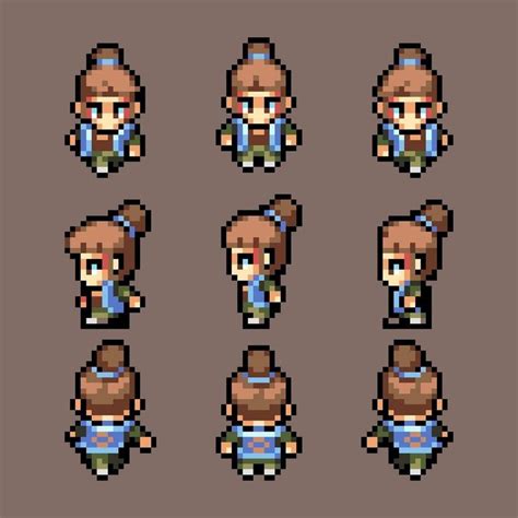 JRPG character! Full process here: https://www.youtube.com/watch?v=gYLWuQG3E6I #pixelart # ...