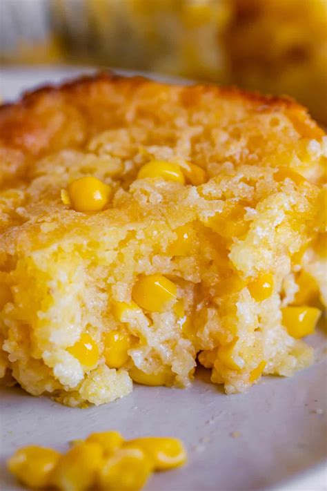 Sweet Creamed Corn Casserole (with Jiffy Mix) - The Food Charlatan