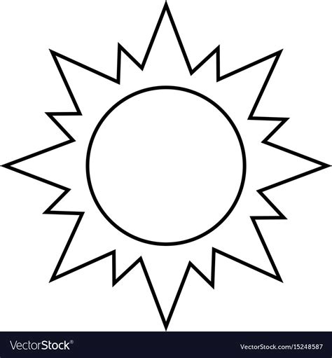 Sun Silhouette Svg