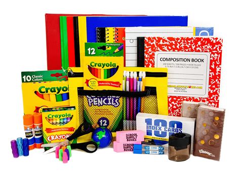 Buy Elementary School Essentials Back to School Kit - School Supplies Bundle - 47 Pieces Online ...