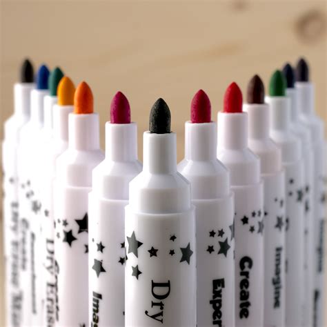 Dry Erase Markers For Kids Whiteboard Erasable Marker Pens Set with 13 Fresh Colors | ZenZoi