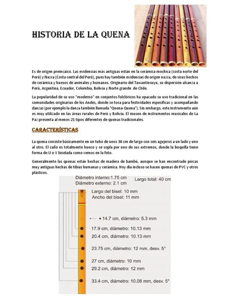 Historia de La Quena | PDF | Ocio | Entretenimiento (general)