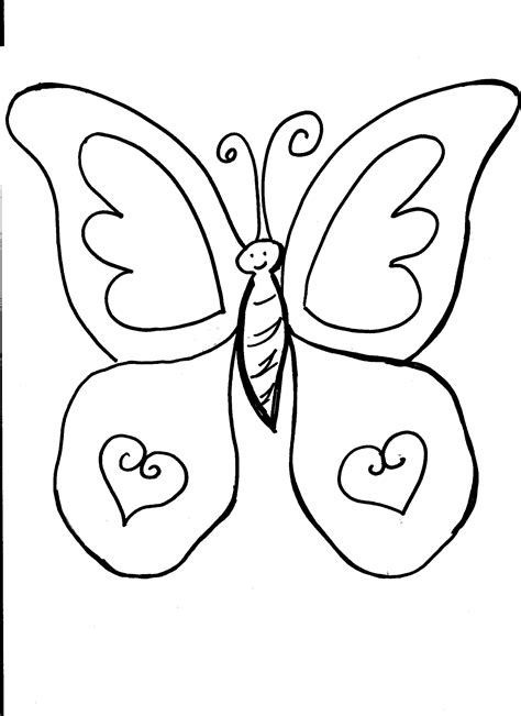 Free Printable Butterfly Coloring Pages For Kids