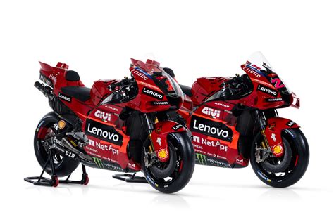 MotoGP Ducati Lenovo Team unveils 2023 livery • Total Motorcycle